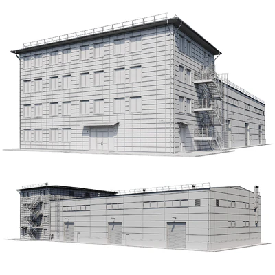 Factory building V2 — Вид 3