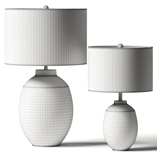 Pottery Barn Ezra Ceramic Table Lamps — Descargar