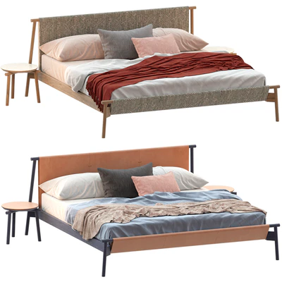 Bed from the factory Bolzan collection Jack-e — Вид 1
