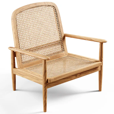Zara Home - The teak and rattan armchair — Ver 1