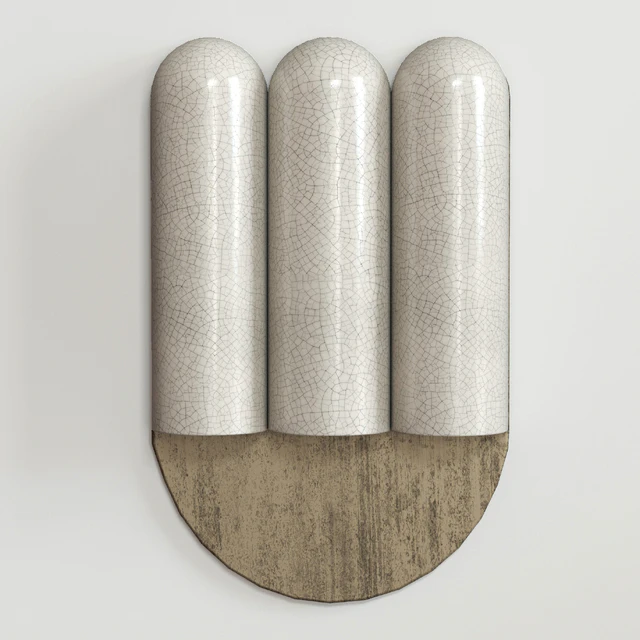 Raku Yaki Triple Sconce — Скачать
