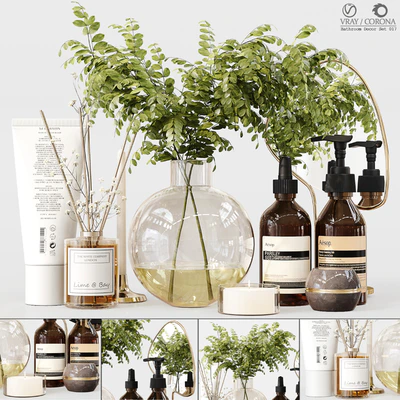 Bathroom Decor Set 017 — Вид 1