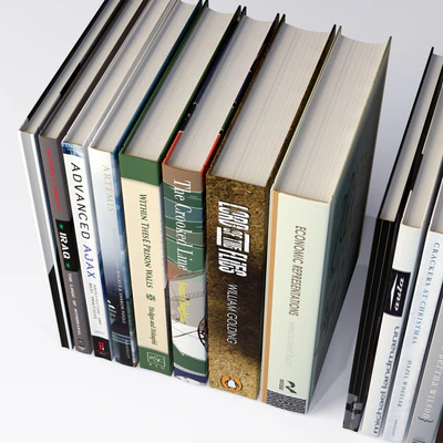 Contemporary Books Collection, 40 pcs — Ver 3