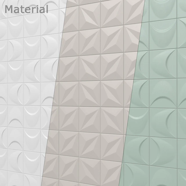 Tubadzin Color tile (2 models, 3 colors). — Descargar