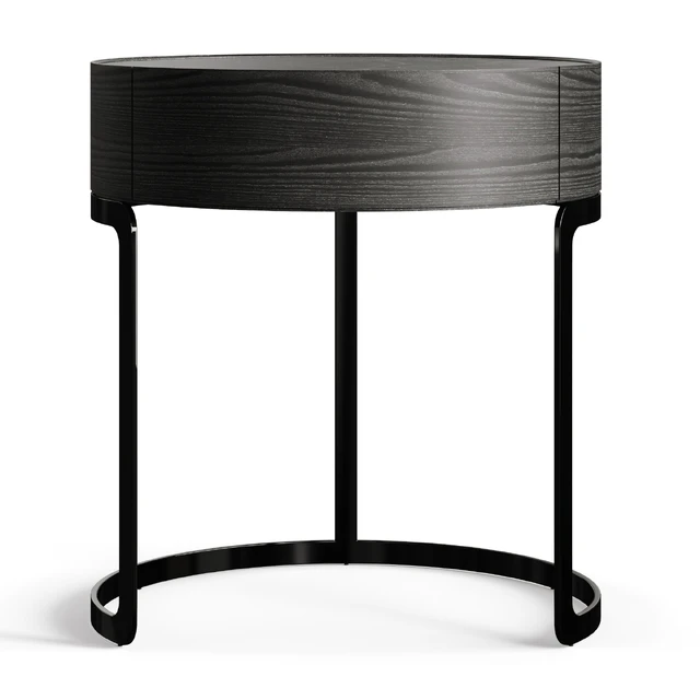 Light Luxury Circle Marble Bedside GG42 — Скачать