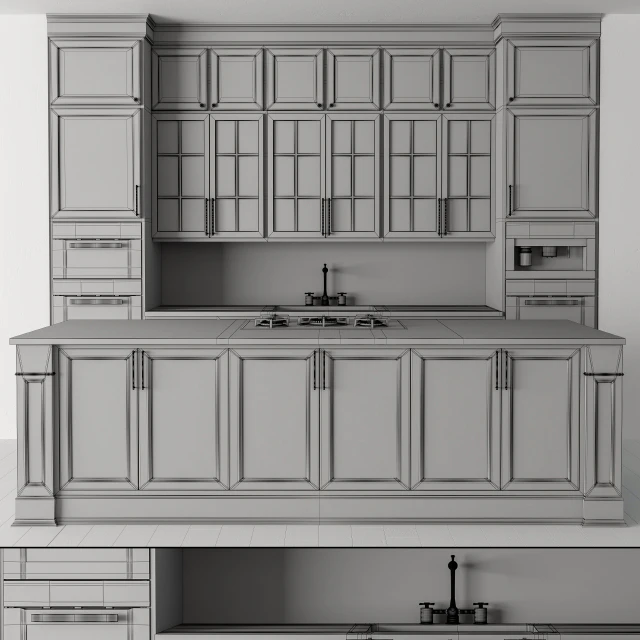 Kitchen NeoClassic - Cream Set 24 — Скачать