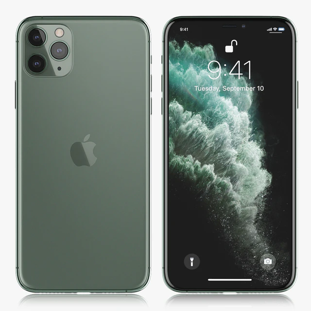 Apple iPhone 11 pro MAX Midnight Green — Descargar