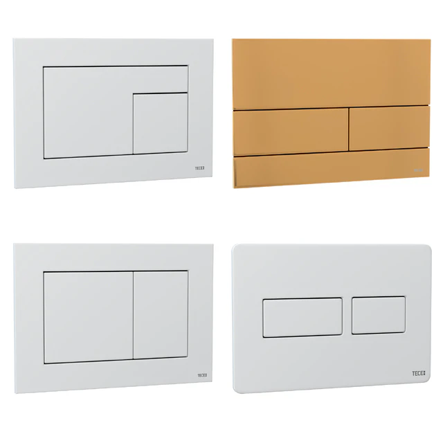 TECE flush buttons for installation (8 pcs.) — Descargar