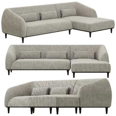 Dantone Home Sofa Stockholm corner right — Ver 1