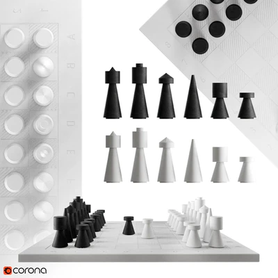 Concrete chess — Вид 2