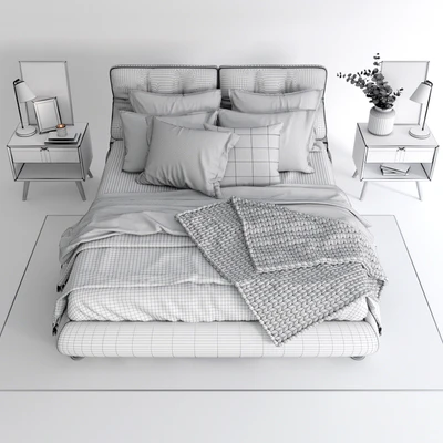 Scandinavian bedroom set 01 — Ver 2