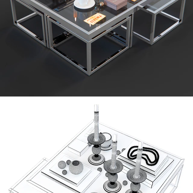 Coffee Table Monogram — Скачать