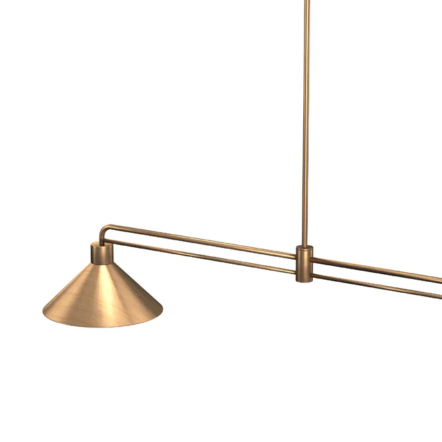 Andre Brass 2-Light Pendant — Скачать