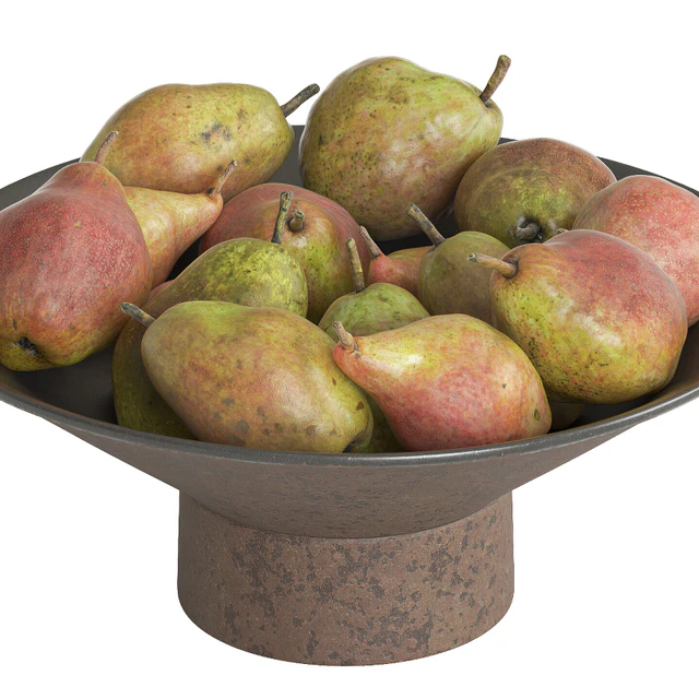 Pears in bowls — Descargar