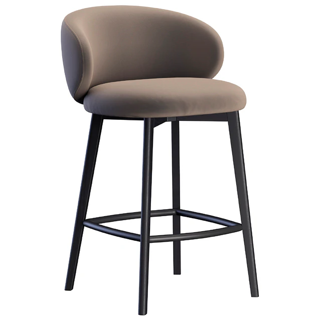 Bar stool Tuka Wood Cb — Descargar