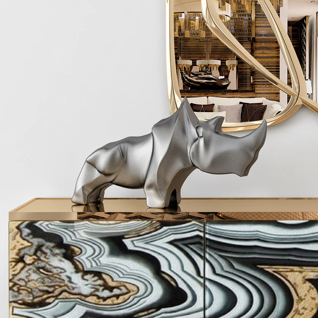 Nicola Painted-Agate Console — Скачать