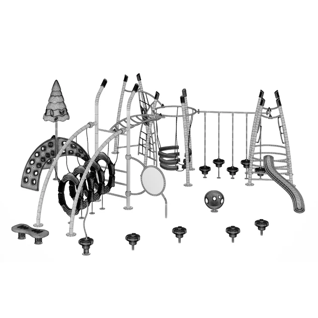 Commercial Playground Equipment 01 — Descargar