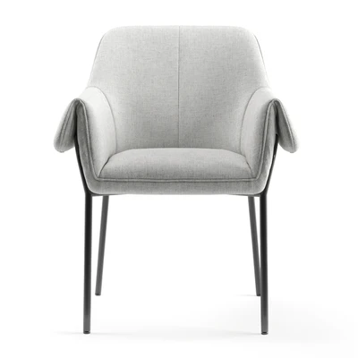 Стул Круз Textile Light Grey — Вид 3