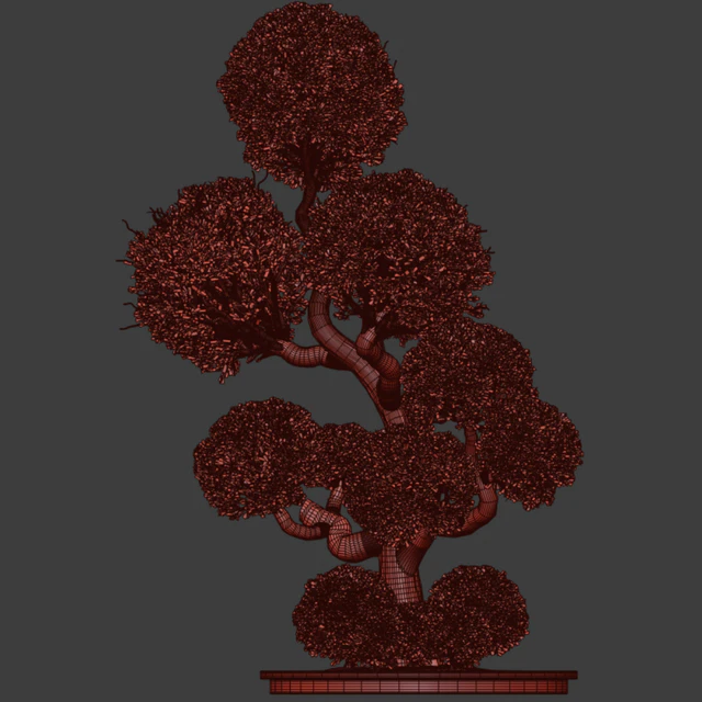 Garden Tree And Bush 01 — Скачать