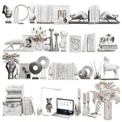 Decorative set for filling 10 shelves — Ver 1