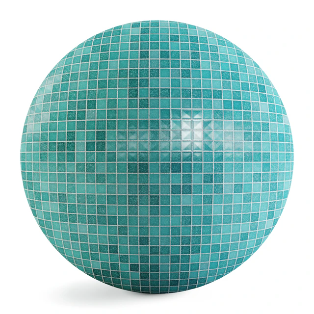 PBR FB18 Pool mosaic glass tiles 4K (indiamart) — Descargar