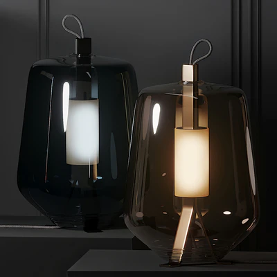 Prandina LUISA GAUZAK Table Lamps in 4 Colors — Ver 3
