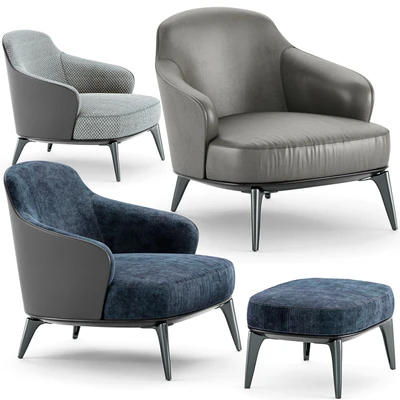 Minotti Leslie Armchair — Ver 1