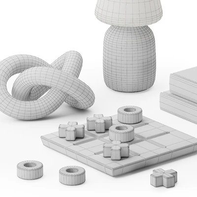 Coffee table decor 04 — Ver 2