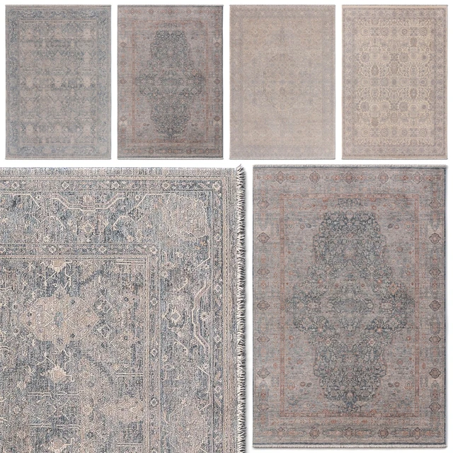Набор ковров Benuta Juna Blue Beige Grey Multicolor Rug set — Скачать