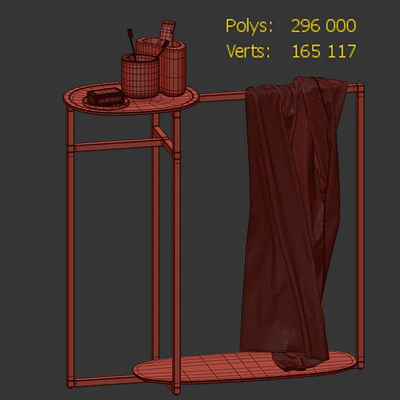Freestanding towel rack — Ver 2