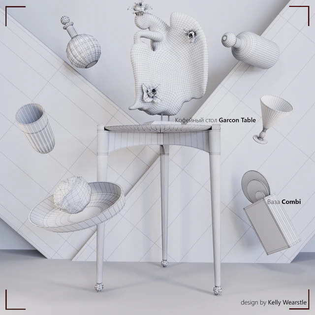 Coffee table GARCON TABLE — Descargar