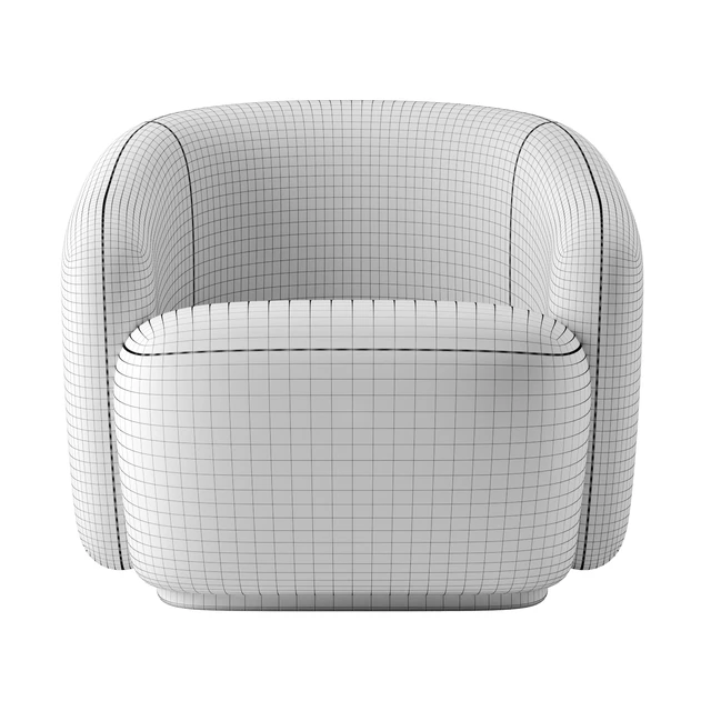 Barba Lounge Chair by Fogia — Скачать