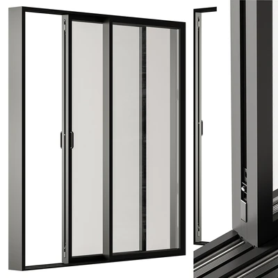 Sliding Metal Window - Windows Set 20 — Ver 6