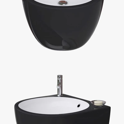 Melana washbasin MLN-500FBW — Ver 2
