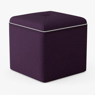 Ritz Cube Ottoman — View 2