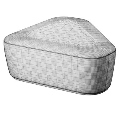 Triangular pouf Radar by Frezza — Ver 3