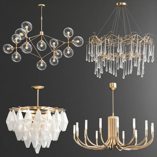 Four Exclusive Chandelier Collection 74 — Descargar