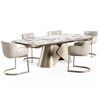 Scott keramik table Rhonda chair — Вид 2