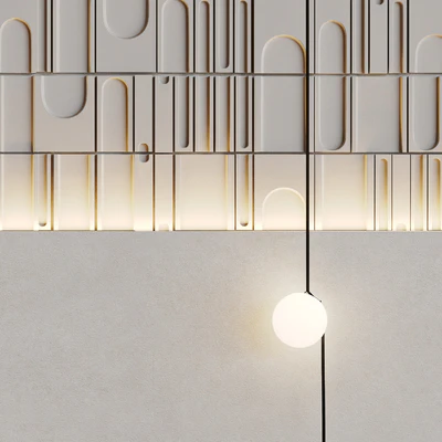 Decorative wall 3D panel 014 — Ver 2