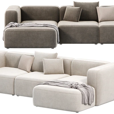 BASECAMP CHAISELOUNGE left Modular Sofa by makenordic — Вид 2