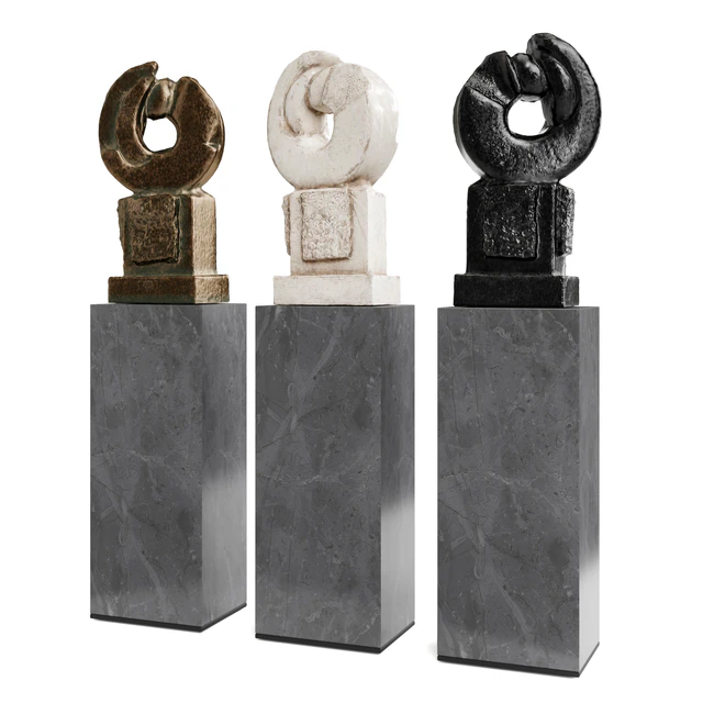 Abstract Ring sculpture — Descargar