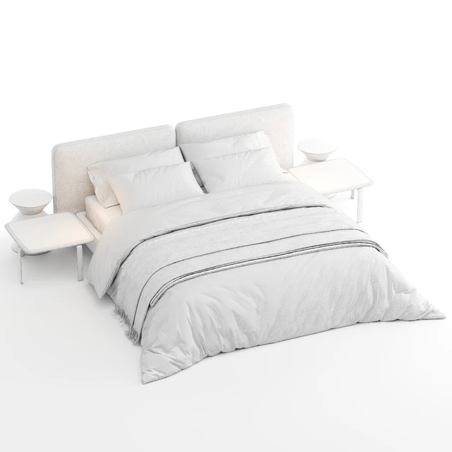 Bed Minotti Tatlin Cover — Descargar