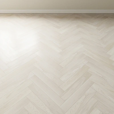 Parquet oak Coswick. Inspire WHITE HOARFROST bleached — View 4
