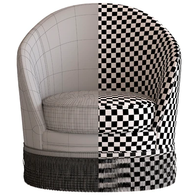 Globewest Kennedy Fringed Armchair — Вид 3