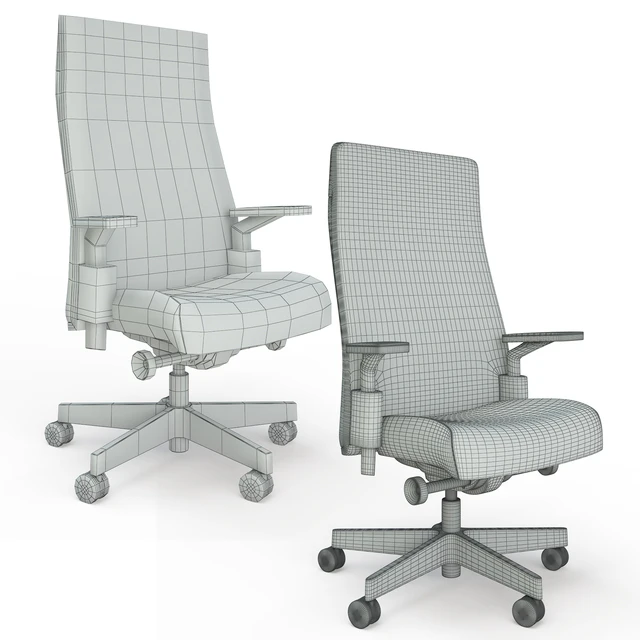 Remix High Back Office Chair — Скачать