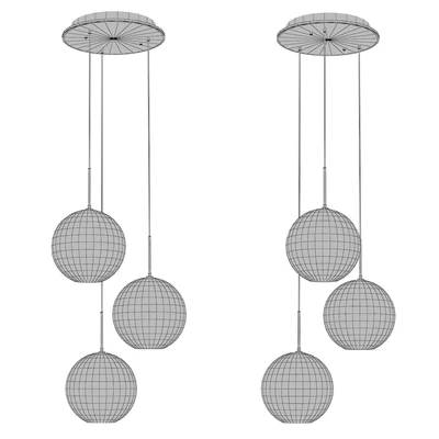Chandelier Tango 3 light 112633 Eichholtz — Ver 2