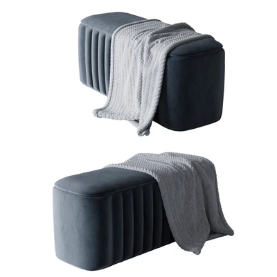 Bedside pouf — Ver 2