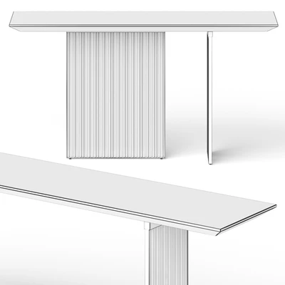 Reflex Monolite Console Table — Ver 2