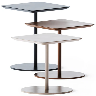 Metal Square Noa Coffee Tables by B&T Design — Ver 1