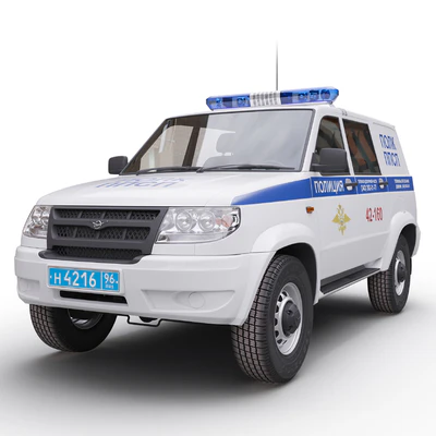 UAZ Patriot Patrol car — Ver 3